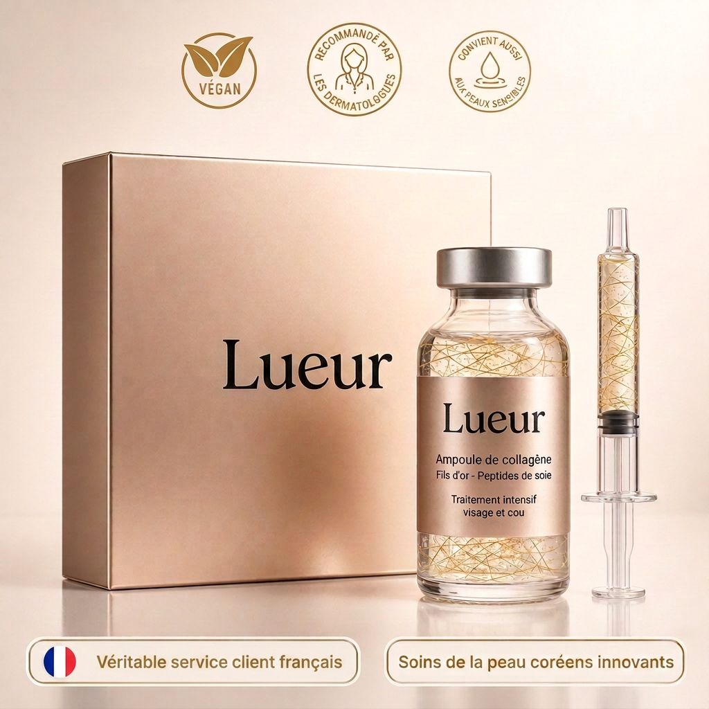Lueur® Sérum Coréen aux Peptides de Soie