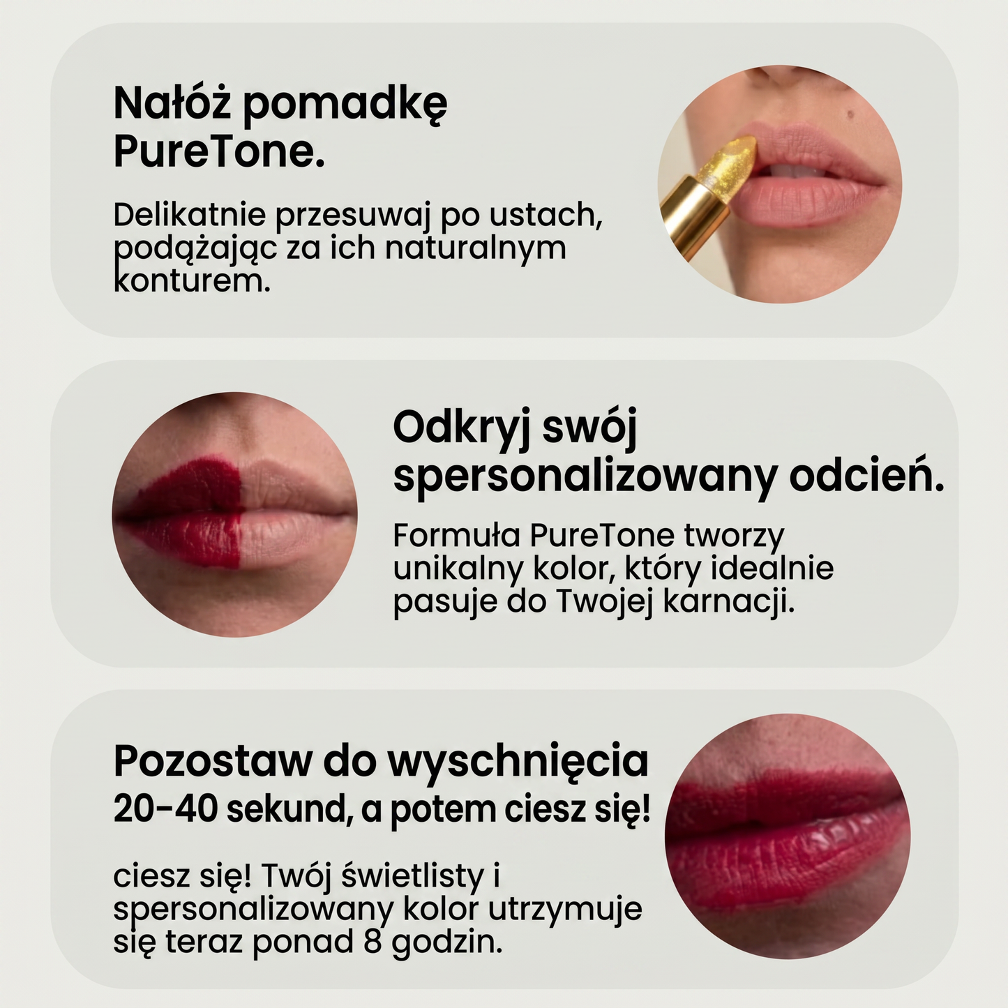 POMADKA DO UST PH PURETONE™