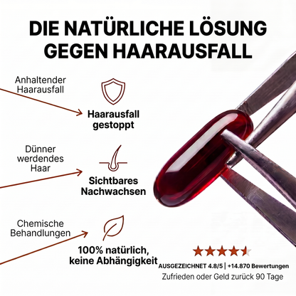 Kürbiskern-Softgels — Natürlicher Anti-DHT-Wirkstoff
