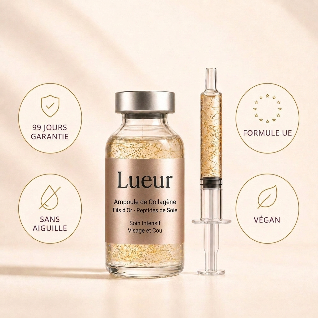 Lueur® Sérum Coréen aux Peptides de Soie