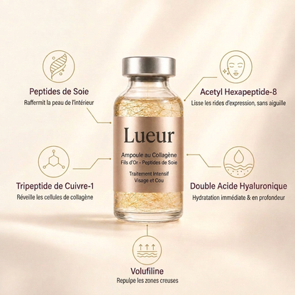 Lueur® Sérum Coréen aux Peptides de Soie