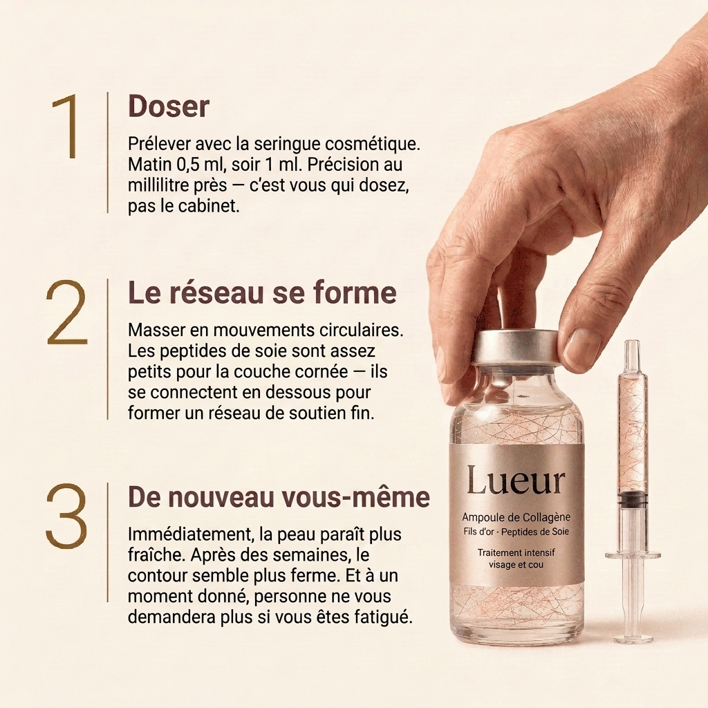 Lueur® Sérum Coréen aux Peptides de Soie